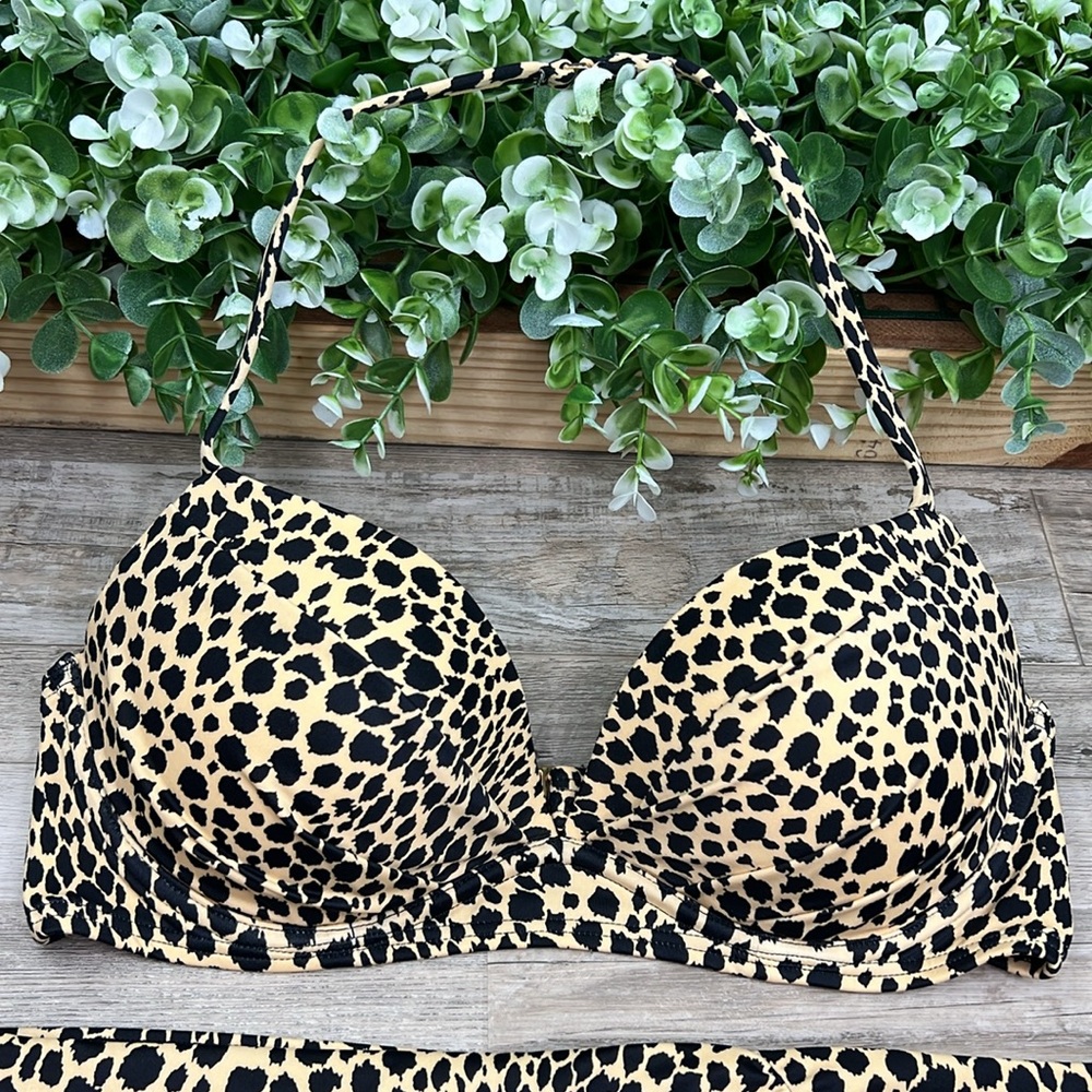 Victoria's Secret NEW Cheetah Animal Print Bikini Swim Set - Picture 9 of 16